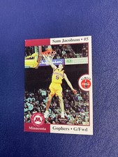 1997-98 Minnesota Golden Gophers Basketball #5 Sam Jacobson - Rare!