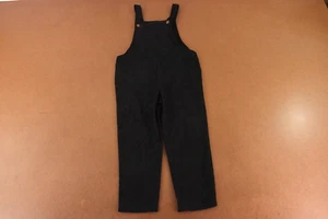 SHEIN Boys Size 6 Black Rib Knit Sleeveless Pocketed Overall New - Picture 1 of 4