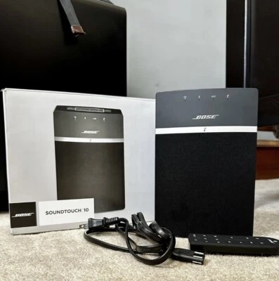 Bose SoundTouch 10 Wireless Music Speaker System Gebraucht / Fernbedienung Bose Sound!! Neuwertig - Bild 1 von 4
