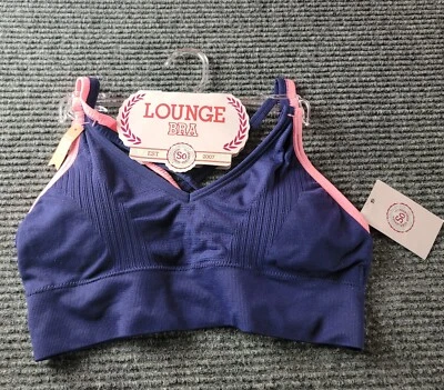 Sujetador So Lounge íntimo sin costuras para mujer grande nuevo con etiquetas púrpura rosa Foto 1 de 4