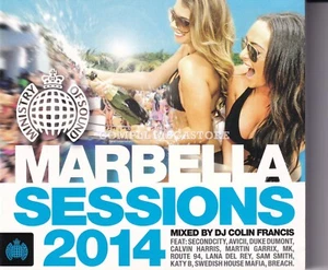 MARBELLA SESSIONS 2014 - 2CD DUKE DUMONT CALVIN HARRIS LANA DEL REY STROMAE INDO - Picture 1 of 2
