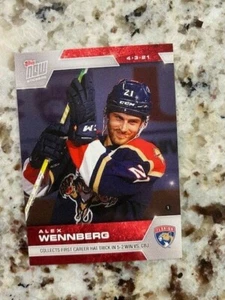 2021 TOPPS NOW NHL STICKER WEEK 12 FLORIDA PANTHERS ALEX WENNBERG #106 - Bild 1 von 1