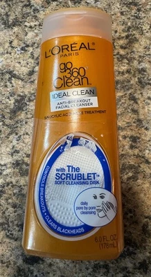 L’Oreal Paris GO 360 Clean Ideal Clean Anti Breakout Facial Cleanser  Acne 6oz - Image 1 of 3