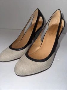 Corso Como Women’s Women’s Heels Size US 7.5 Color Black And Beige “ Lanky” - Picture 1 of 9