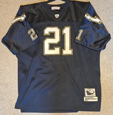 NFL JERSEY SANDIAGO CHARGERS SIZE 56/58" CHEST, MITCHELL &NESS - Image 1 of 4
