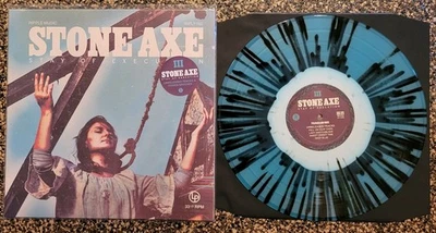 Stone Axe III Stay Of Execution - 2022 White In Blue Black Splatter Vinyl NM! Foto 1 de 4