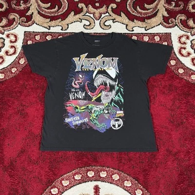 Camiseta Marvel Comics Venom El Traje Negro Simbionte Siniestro Talla Grande Foto 1 de 4