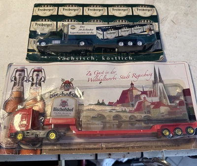 2 CAMION & RIMORCHI Biere BIRRA OKTOBERFEST VINTAGE STOCK NUOVI 1:87 H0 - Immagine 1 di 4