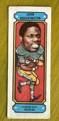 1975 Nabisco Sugar Daddy All-Stars Series 2 #8 John Brockington - Image 1 of 2