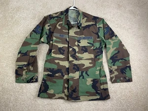 Short Bark US Military Army Jacke Herren Medium Hot Weather Woodland Camo - Bild 1 von 15