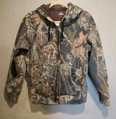 Size Small Redhead Camo Zip Up Sweater Jacket - Image 1 of 4