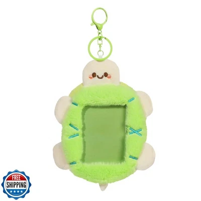 NEWEST Cute Turtle Plush Kpop Photocard Holder with Keychain, Soft Cartoon An - Image 1 of 4