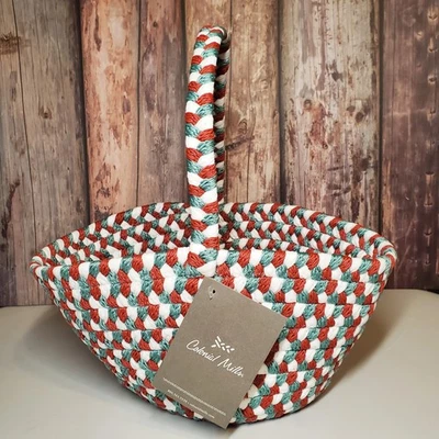 Cesta de regalo trenzada múltiple Colonial Mills Holiday - hilo trenzado plano Foto 1 de 4