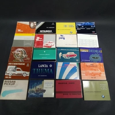 20 libretti uso e manutenzione misti Daewoo,Chrysler, Talbot. Condizini mediocri - Immagine 1 di 3