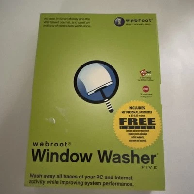 Webroot Software Window Washer 5.0 - Image 1 of 4