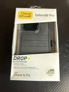 Custodia OtterBox Defender Series Pro con fondina per iPhone 14 Pro (6,1") NERA - Foto 1 di 6