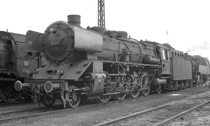 original Negativ 39 231 DB/ Bahnbetriebswerk Stuttgart 1964 - Picture 1 of 1