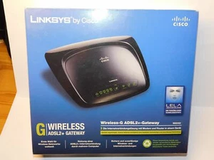 LINKSYS by CISCO WAG54G2 DE Wireless-G ADSL2+ Gateway unbenutzt OVP - Bild 1 von 8