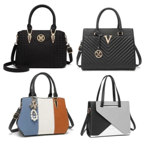 👜Ladies Handbag Work Bag Women Designer Faux Leather Fashion Shoulder Tote Bag - Picture 1 of 297