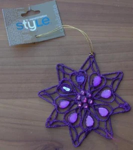 Ty Pennington Style Golden Adornments Ornament - BRAND NEW WITH TAGS - DEFECTS - Picture 1 of 1