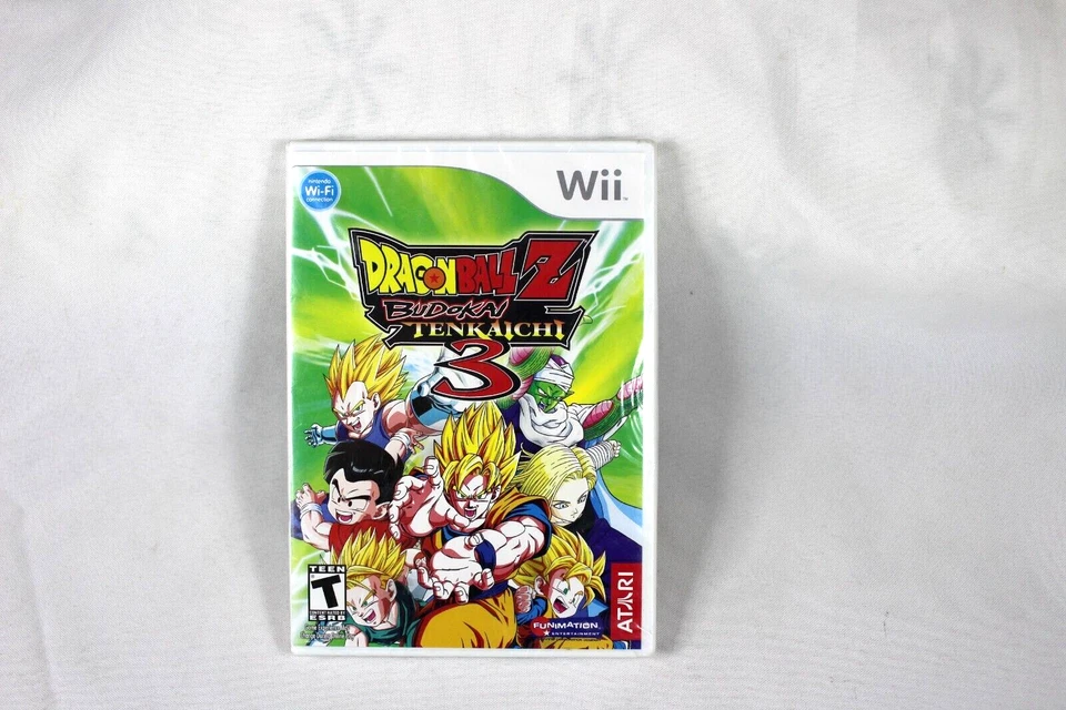 Dragon Ball Z Budokai Tenkaichi 3 Nintendo Wii Game BRAND NEW SEALED SEE ALL PIC - Image 1 of 4