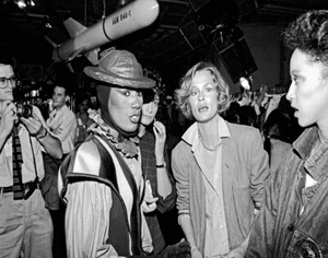 Grace Jones Lauren Hutton And Pat Cleveland At Studio 54 Print 11 x 14 - Picture 1 of 3