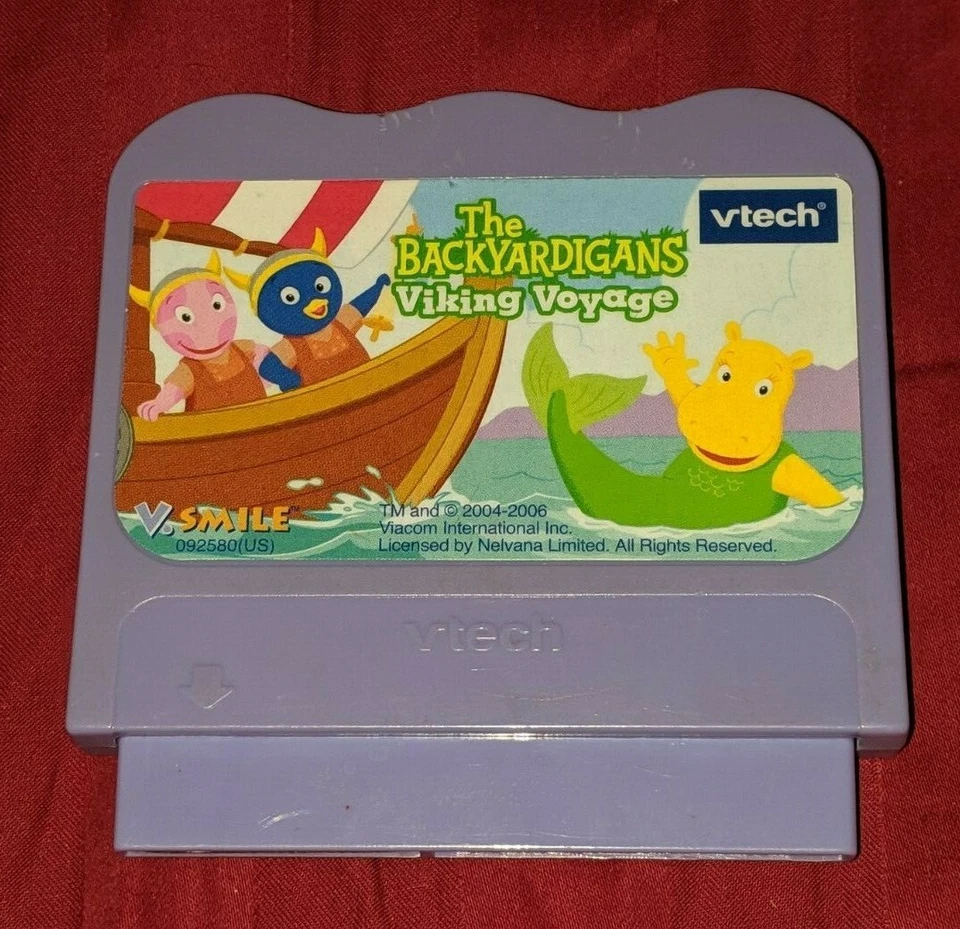 Vtech Vsmile THE BACKYARDIGANS VIKING VOYAGE Game Cartridge Educational Learning - Image 1 of 1