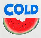 HAND PAINTED - WATERMELON SIGN - Folk Art By Eddie Armstrong