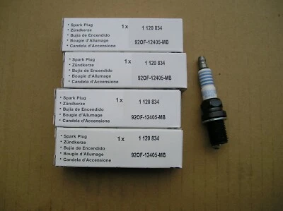 FORD ESCORT COSWORTH NEW Motorcraft SPARK PLUGS AGPS071C X4 Genuine  part - Image 1 of 2