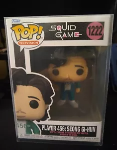 Funko Pop! Fernseher. Spieler 456: Seong Gi-Hun. Squid Game #1222. Mit Protektor - Bild 1 von 7
