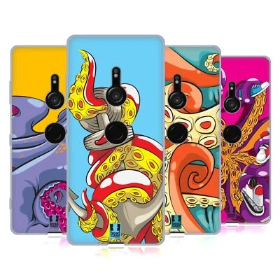 FUNDA HEAD CASE DESIGNS OCTOFUSS GEL SUAVE PARA TELÉFONOS SONY 1 Foto 1 de 4