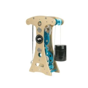 Hágalo usted mismo Galileo gravedad péndulo reloj mecánico 3D metal montado juguete educativo - Imagen 1 de 5