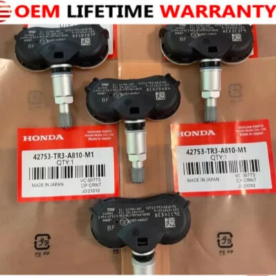4X OEM Tire Pressure Sensor TPMS For Honda CRZ Insight Odyssey Element Civic Fit - Image 1 of 4