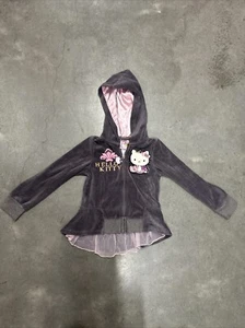 Hello Kitty Full Zip Hoodie Sweater Kids Girls Size 5Y Princess By Hello Kitty - Picture 1 of 9