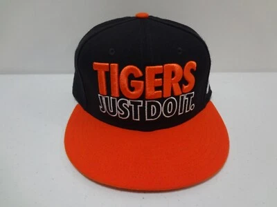 MLB Detroit Tigers "JUST DO IT" Calce Elástico M/L Sombrero Nike True Dri-Fit NUEVO NUEVO SIN ETIQUETAS Foto 1 de 4