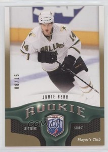 2009-10 Upper Deck Be a Player Player's Club /15 Jamie Benn #281 Rookie RC