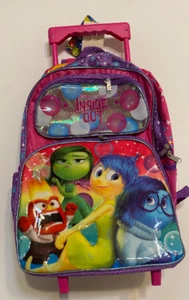 Disney Inside Out 16" Backpack Roller Large Backpack Book Bag NEW! - Picture 1 of 3