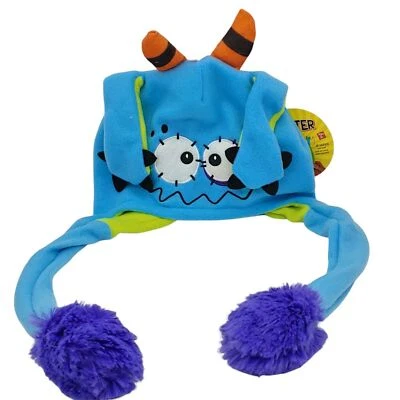 Sombrero Monster Pump It Up para niños azul con pata bombas edades 3+ nuevo con etiquetas envío gratuito a EE. UU. Foto 1 de 4