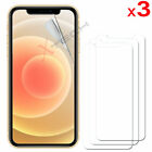 3x Clear Screen Protectors Guard Covers For Apple Iphone 12 Mini 5.4"