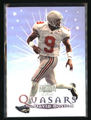 David Boston 1999 SkyBox Metal Universe #7Q Football Card - Image 1 of 2
