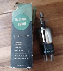 National Vintage  Vacuum Tube 2A6 w/ Box Vintage Stock - Picture 1 of 4