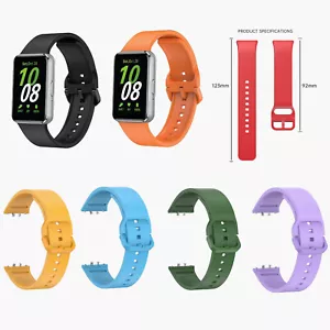 For Samsung Galaxy Fit3 Smartwatch Strap Replacement Sport Silicone Wrist Band - Picture 1 of 24
