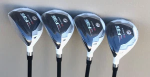 LEFT HAND Heater F-35 Hybrids #3,4.5,6 Taylor Fit Graphite Senior Hybrid Woods - Picture 1 of 1