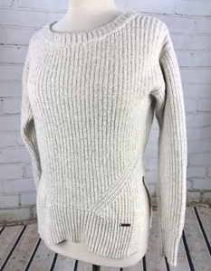 TOMS Sweater Chunky Knit Gold Metallic Size M Cotton Tom for Target - Picture 1 of 8