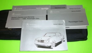 1998 MERCEDES benz E320 E430 E300 TD Owners Manual SET 98 GUIDE E 320 430 +CASE - Picture 1 of 1