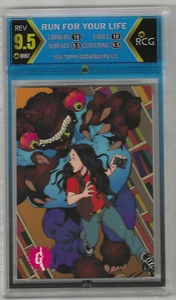 1996 Topps Goosebumps #23 run for your life Graded Card RCG 9.5 mint + - Picture 1 of 2