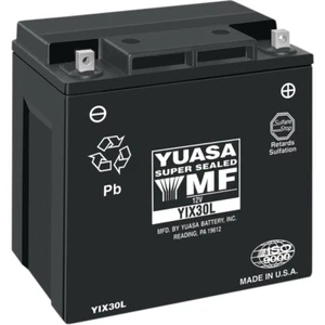 Polaris 450 500 600 700 SPORTSMAN YUASA MAINTENANCE VRLA FREE BATTERY YIX30L-BS - Foto 1 di 4