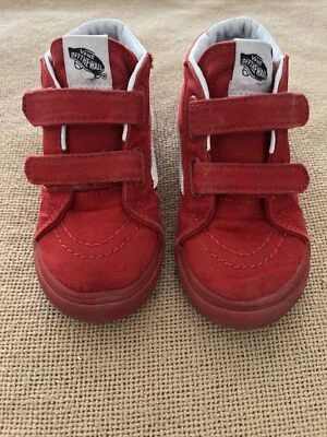 Sk8-Mid Reedición V Niño Pequeño 'Chile Pepper' Talla 8 Foto 1 de 4