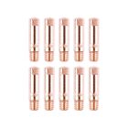 10Pcs Mb15 15Ak Contact Tip Welding Nozzles M6 Accessories For Welding
