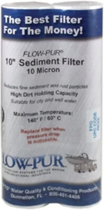 Watts Flow-Pur F560021, filtro de sedimentos cartucho 10", 10 micras, juego de 2 - Imagen 1 de 2